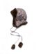 Детская зимняя шапка для мальчика "Схемы" 136616 - 2 фото