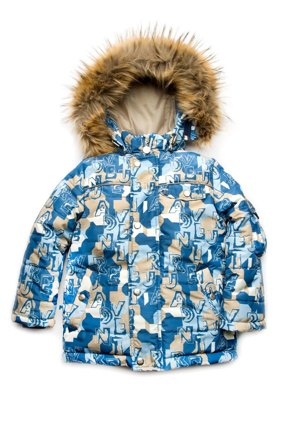 Куртка зимняя для мальчика "Буквы" 109648 109648 фото