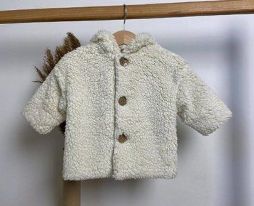 Демісезонна куртка "Тедді" з шерпи для дитини, Little Angel 136 9690568 фото