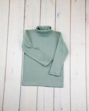 Трикотажний гольф для дитини (ментоловий), Г87-7 Mokkibym 20312886 фото