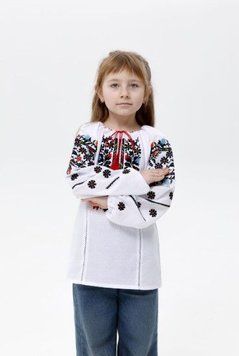 Вышиванка "Радуга" для девочки 20519500 фото