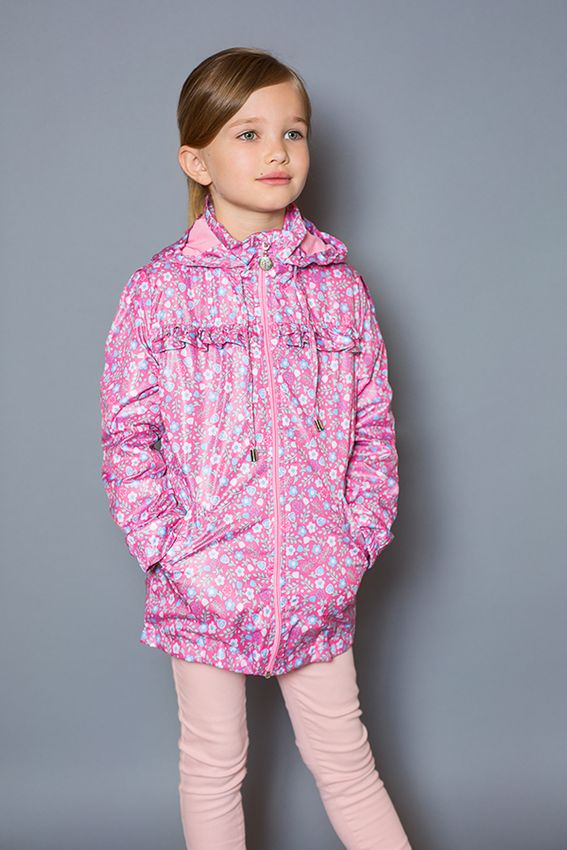 Куртка-ветровка дитяча для дівчинки (3-9 років) 109446 109446 фото