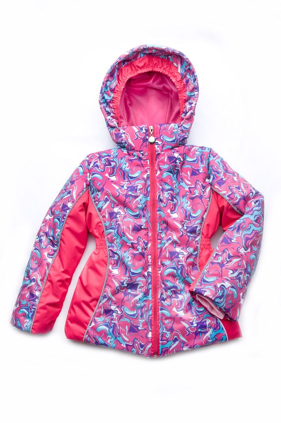 Куртка зимова для дівчинки "Art pink" 103214 103214 фото