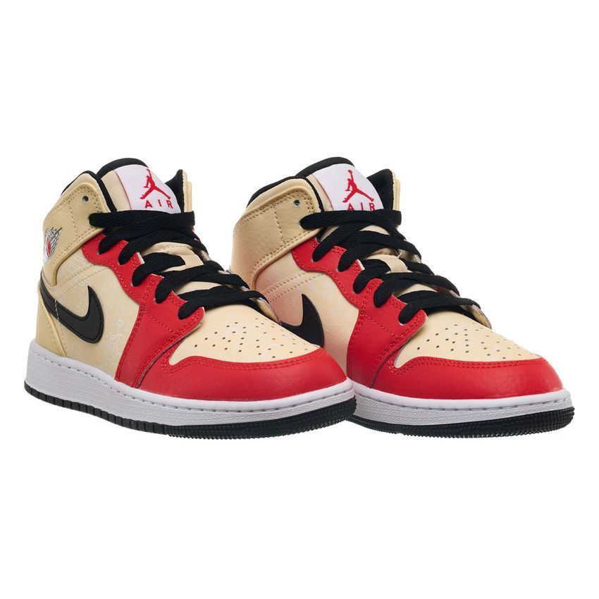Кросівки жіночі Jordan 1 Mid Gs &lsquo;Dunk Contest&rsquo; (DV7012-100) DV7012-100-40 фото