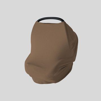 Трикотажна універсальна накидка (кавова), Minikin 242041956-74 831589 фото
