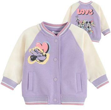 Трикотажний бомбер всередині з начосом "Minnie Mouse" Disney 01250774 фото