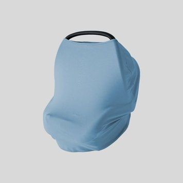 Трикотажна універсальна накидка (блакитна), Minikin 242041956-74 831590 фото