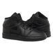 Кросівки жіночі Jordan 1 Mid (Gs) Black (554725-091) 554725-091-40 фото 1