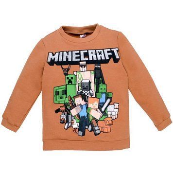 Трикотажний світшот на флісі для дитини Minecraft, 4226304гкм 9913904 фото