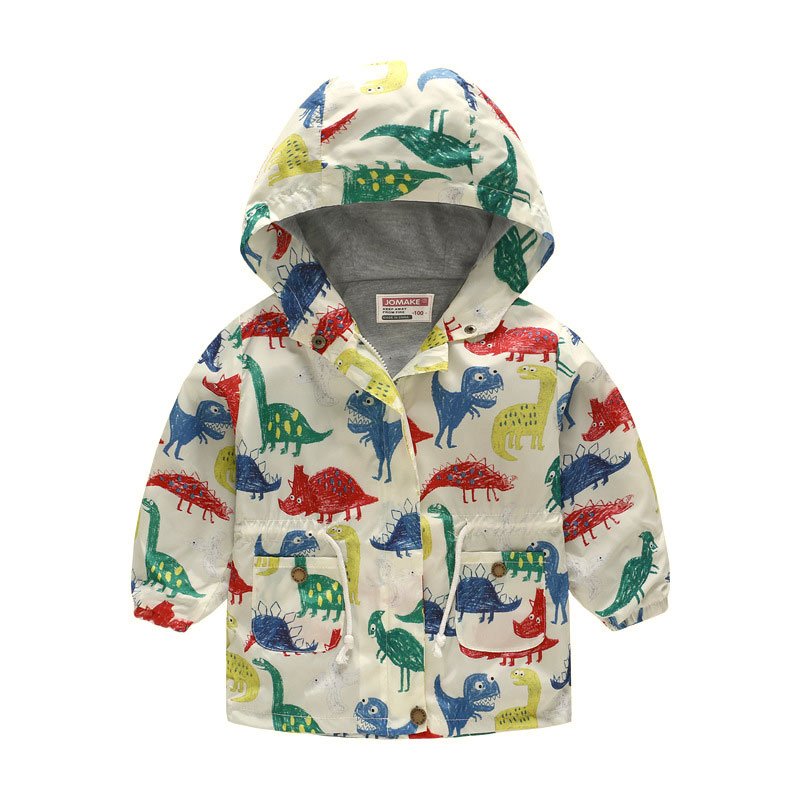 Куртка-ветровка для мальчика Поход динозавров Jomake 126143 126143 фото