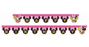 Баннер "Happy Birthday" Minnie Mouse / Мини Маус ,87869 812435 фото