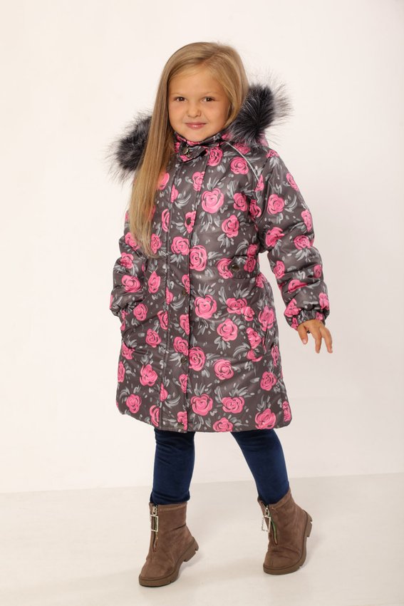 Пальто зимнее для девочки 136636 136636 фото