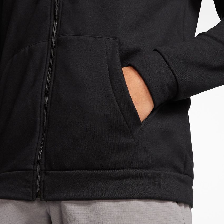 Бомбер чоловічий Nike M Dry Hoodie Fz Fleece (CJ4317-010) CJ4317-010-XL фото