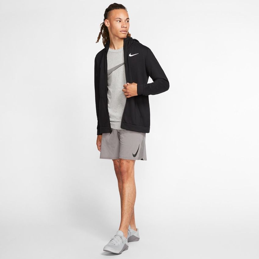 Бомбер чоловічий Nike M Dry Hoodie Fz Fleece (CJ4317-010) CJ4317-010-XL фото