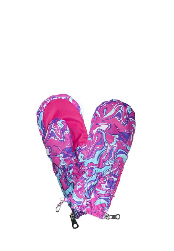 Рукавицы для девочки Art Pink на змейке 136581 136581 фото