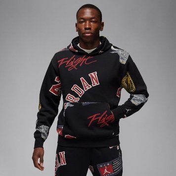 Кофта чоловічі Jordan Essential Aop Fleece (FN4545-010) FN4545-010-XL фото