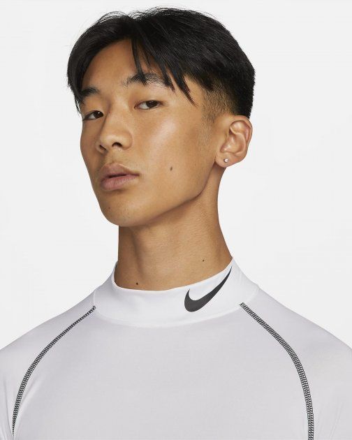 Термобілизна чоловіча Nike Pro Dri-Fit Mock Long-Sleeve Tight Top (DD1986-100) DD1986-100 фото