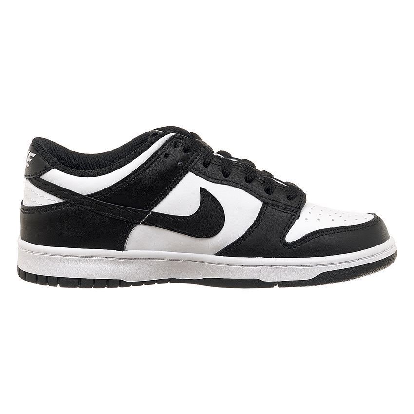 Кросівки жіночі Nike Dunk Low Retro White Black (Gs) (CW1590-100) CW1590-100-39 фото