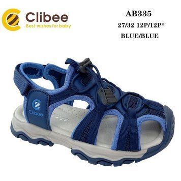 Сандалі з з шкіряною устілкою для хлопчика, AB335 blue 20087700 фото