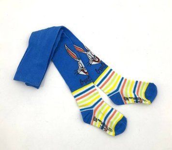 Колготи для ребенка "Bugs Bunny'' (синие), Looney Tunes, WB 51 36 616 9396374 фото