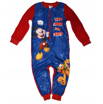 Флисовый человечек с открытыми стопами "Mickey Mouse" (сине-красный), DIS MFB 52 04 9775 POLAR 9653498 фото
