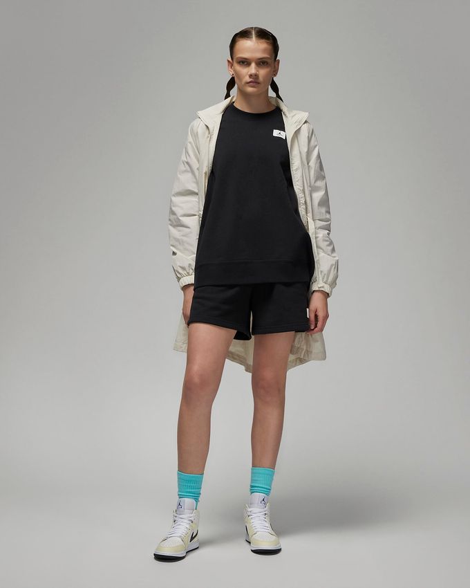 Кофта жіночі Jordan Flight Women's Fleece Crew (DQ4599-010) DQ4599-010-XS фото