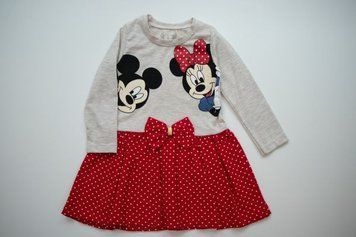 Трикотажное платье для девочки Mickey&Minnie Mouse, Baby Pink 4823 20130892 фото
