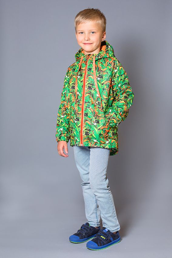 Куртка-ветровка на флісі для хлопчика 109358 109358 фото