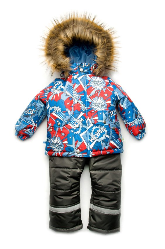 Зимний детский костюм из мембранной ткани для мальчика 109889 109889 фото