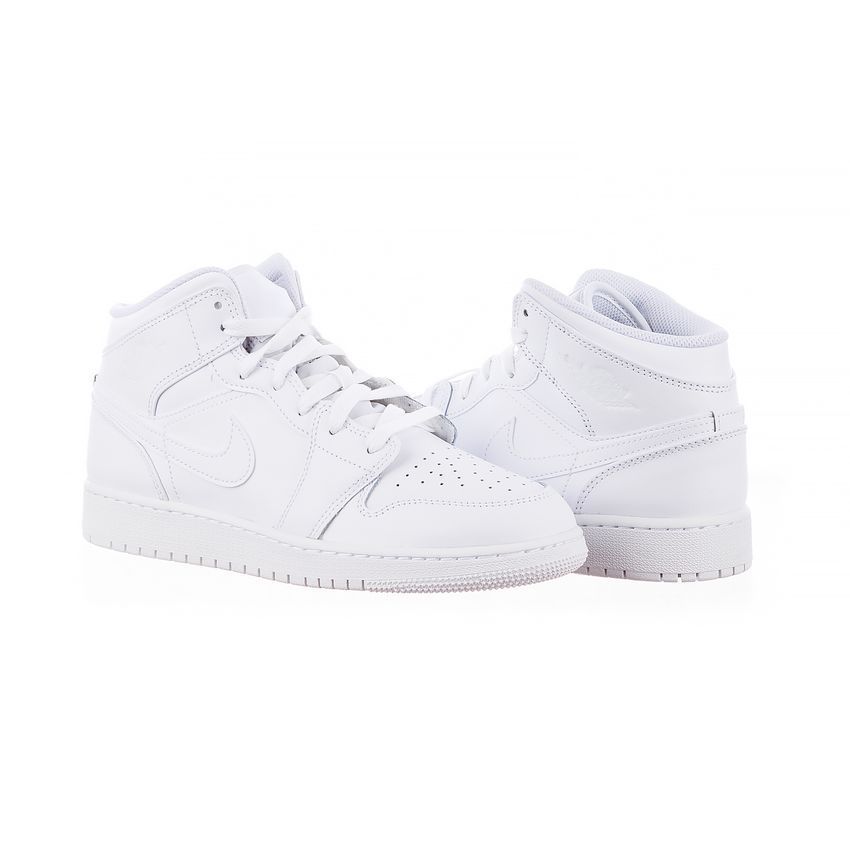 Кросівки жіночі Jordan 1 Mid (Gs) (554725-136) 554725-136 фото