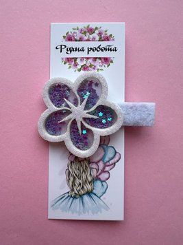 Красива заколка для волосся, ручна робота 831077 фото