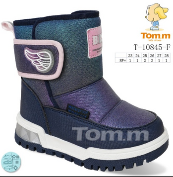 Теплі чобітки для дівчинки, T-10845-F 9869825 фото