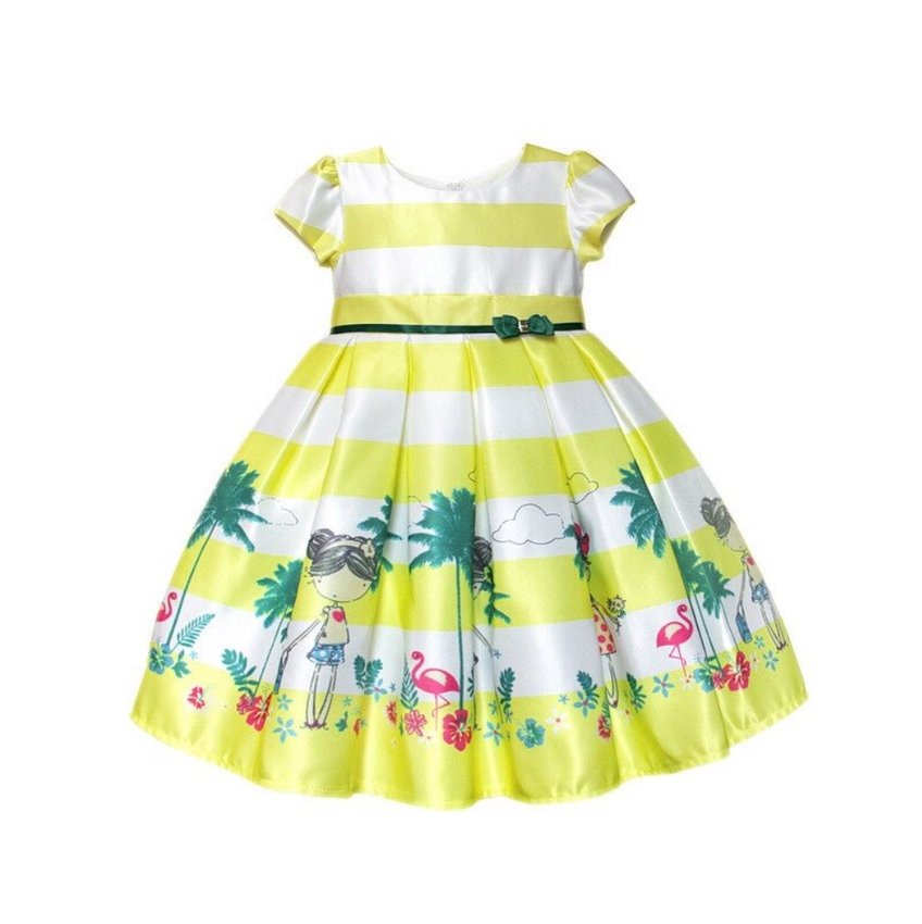 Платье для девочки желтое Paradise Island Zoe Flower 125713 125713 фото