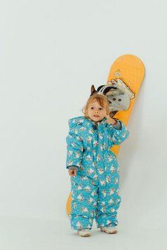 Теплий комбінезон для дитини "Зефірка" (блакитний), DC Kids 5695074 фото