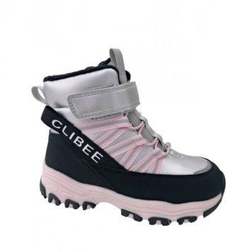 Теплі чобітки для дитини, HB360 silver/pink 9717226 фото