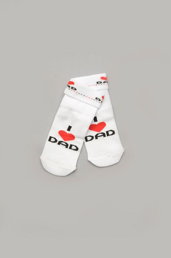 Шкарпетки для малюків "I love dad" 109796 109796 фото