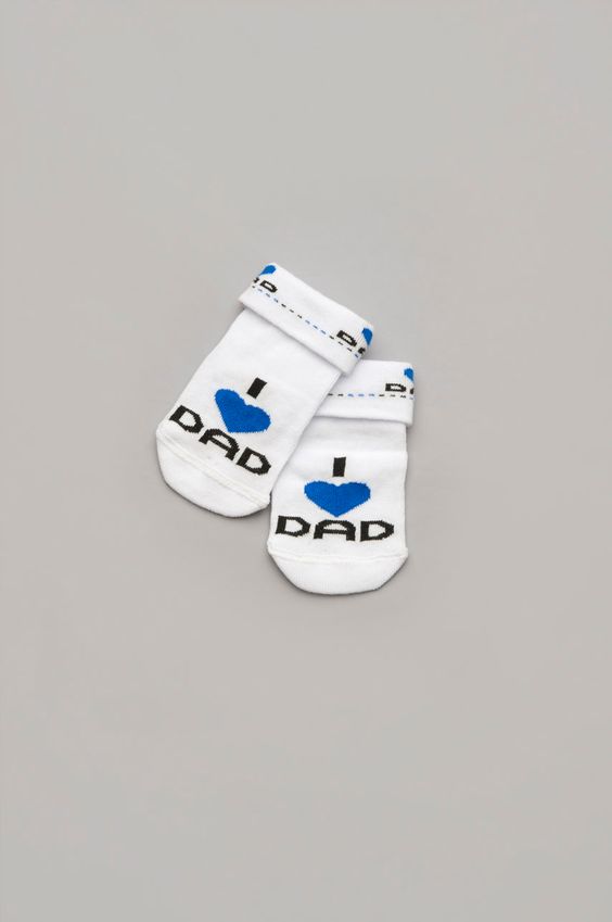 Шкарпетки для малюків "I love dad" 109534 109534 фото