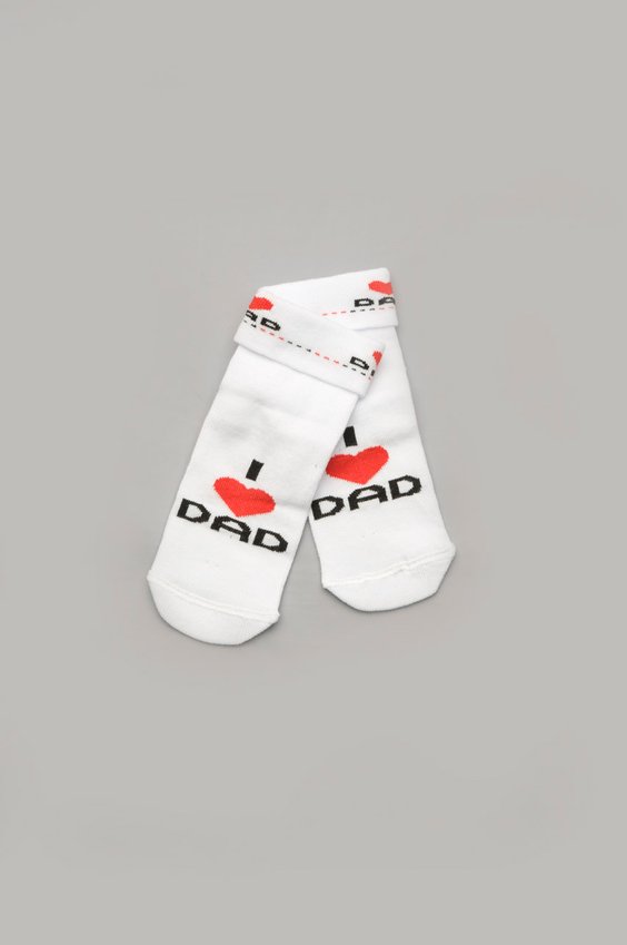 Носки для малышей "I love dad" 109796 109796 фото