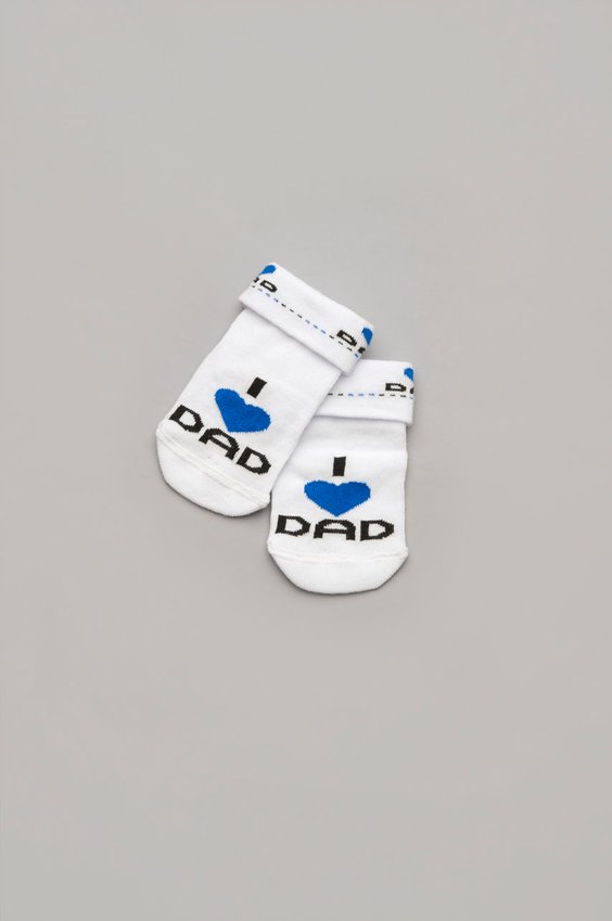Носки для малышей "I love dad" 109534 109534 фото