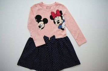 Трикотажне плаття для дівчинки Mickey&Minnie Mouse, Baby Pink 4823 20130980 фото