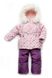 Зимний детский костюм-комбинезон "Bubble pink" для девочки 138895 - 3 фото