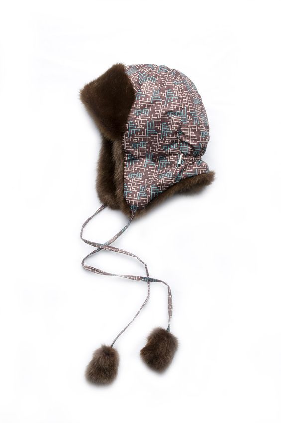 Детская зимняя шапка для мальчика "Схемы" 138759 138759 фото