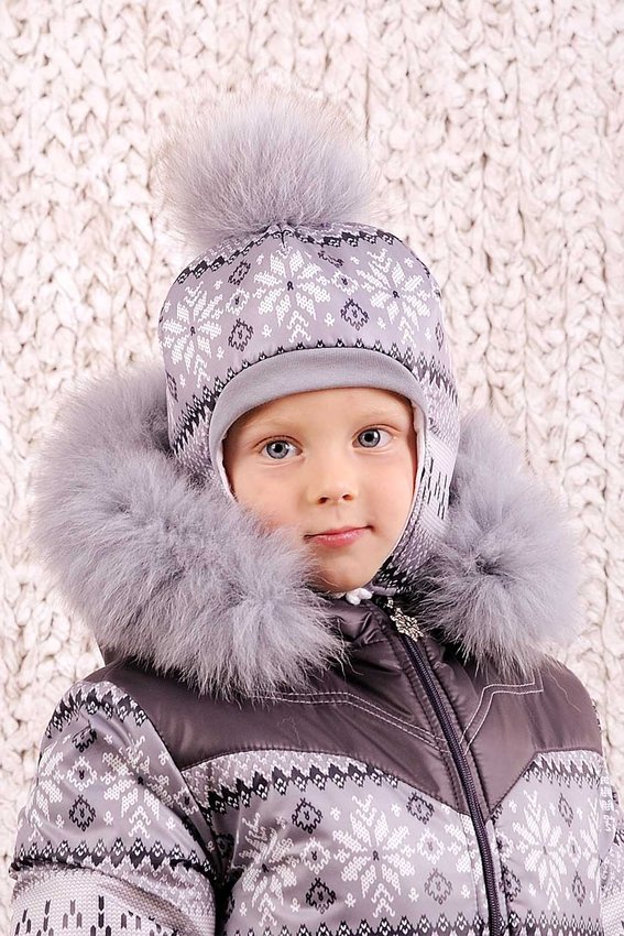 Шапка зимняя "Скандинавия" для мальчика 109801 109801 фото